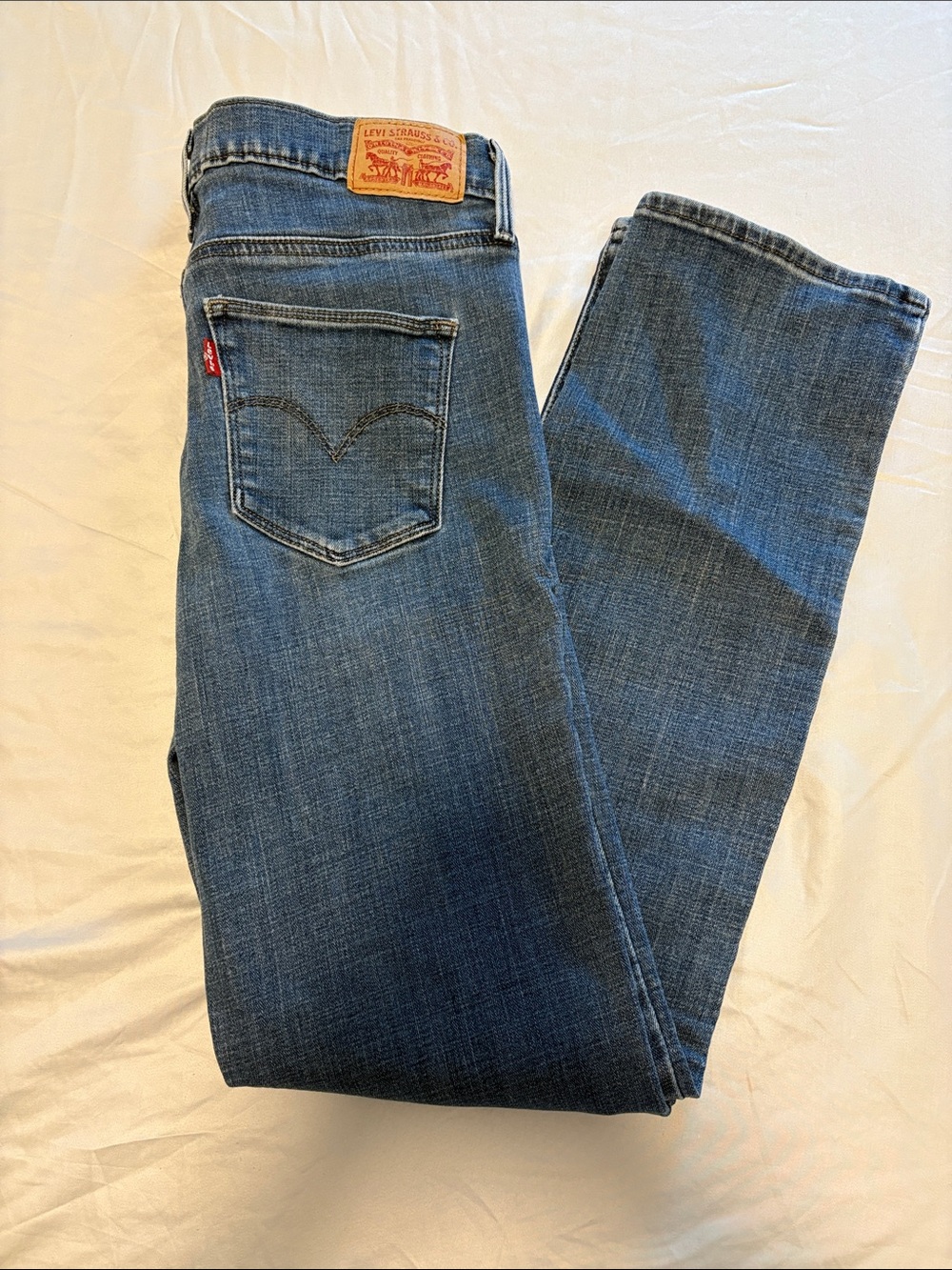 Levi's Men’s Blue Straight Leg Jeans